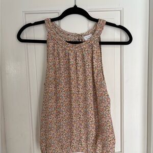 Floral Sleeveless Top